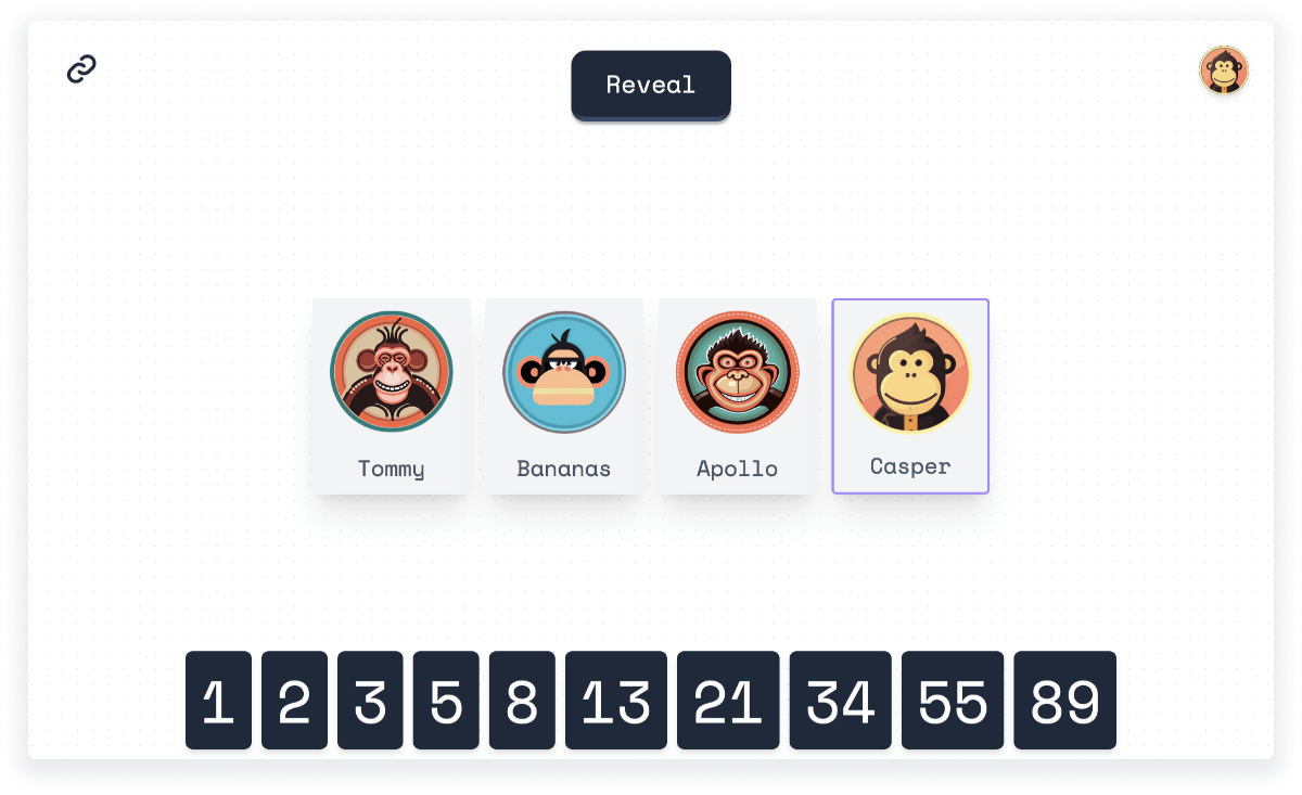 Scrum Jam Free and Simple Planning Poker Online app
